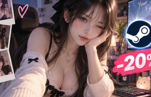 Tựa game "bạn đồng hành" gợi cảm mới ra mắt trên Steam đã gây sốt, 97% rating tích cực, leo top tìm kiếm