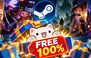 Thêm 6 tựa game miễn phí mới trên Steam, người chơi nhận một lần, sở hữu vĩnh viễn