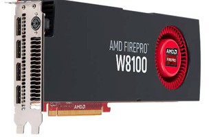 AMD giới thiệu card đồ họa khủng FirePro W8100