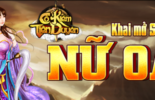 Webgame Cổ Kiếm Tiên Duyên ra mắt trên cổng SohaPlay, tặng Vipcode khủng