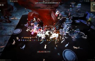 Cận cảnh hàng trăm game thủ "quây" boss khổng lồ siêu hoành tráng