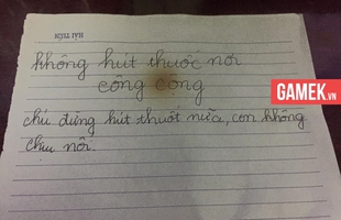 Đắng lòng bé gái xin các chú trong quán Net đừng hút thuốc