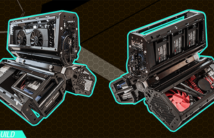 CyberPower Trinity: Máy tính chơi game tính hình cánh quạt độc đáo