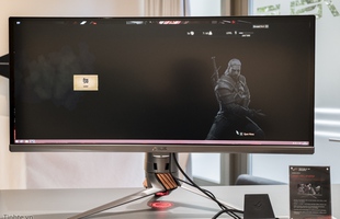Cận cảnh màn hình chơi game cực ngầu Asus PG348Q