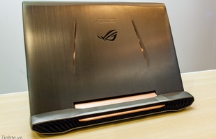 Cận cảnh laptop chơi game khủng Asus RoG G752 tại Việt Nam