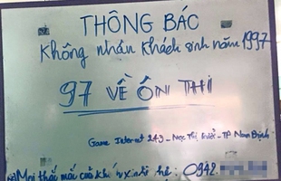 Sự thật về tấm biển quán net không nhận khách sinh năm 1997