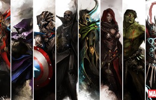 Choáng ngợp với concept Avengers phong cách trung cổ