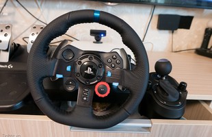 Trên tay vô lăng Logitech G29: Vô lăng chính thức cho PS4