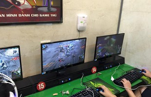 Game thủ Việt "mê tít" quán game không khói thuốc