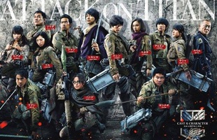 Phim Live-action Attack On Titan công bố trailer mới cực hoành tráng