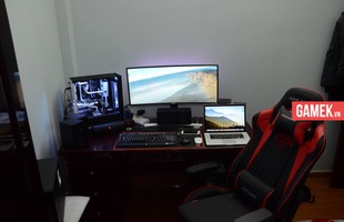 Cận cảnh bộ máy tính "bạch công tử" 60 triệu ấn tượng tại Việt Nam