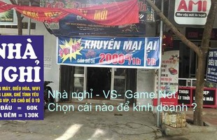 Kinh doanh net khó khăn, chủ quán tính mở nhà nghỉ