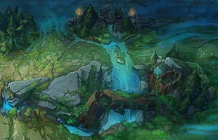 Ngắm bộ tranh vẽ tuyệt đẹp của họa sĩ Liên Minh Huyền Thoại