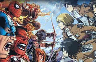 Truyện tranh Attack on Titan vs Marvel sẽ được tặng miễn phí