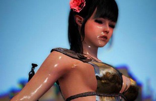 Giật mình với nhân vật nữ "đẫm mồ hôi" trong Black Desert