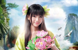 Cùng ngắm tiên nữ tuyệt đẹp trong game online Trung Quốc