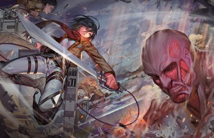 Chiêm ngưỡng bộ tranh vẽ đỉnh cao của Attack on Titan