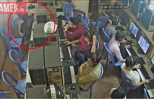 Truy tìm kẻ trộm ví tiền bị camera ghi lại ngay tại quán game Hà Nội