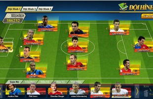 Webgame 433 - Game quản lý bóng đá tung ảnh Việt hoá chi tiết