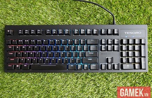 Tesoro Excalibur Spectrum – Bàn phím cơ "màu mè" giá mềm cho game thủ Việt