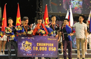 Việt Nam vô địch giải đấu Đột Kích quốc tế, giành giải hơn 200 triệu đồng
