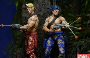 Trở về tuổi thơ với bộ đồ chơi tinh xảo dựa theo siêu kinh điển Contra