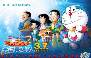 Doraemon tiếp tục du hành vũ trụ trong anime mới