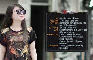 Gamer Xạ Thủ đọ súng cùng 2 hotgirl Cẩm Tú và Thu Thảo
