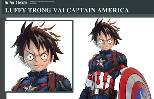 Thưởng thức tác phẩm "One Piece Avengers" độc nhất vô nhị