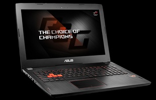 Asus ra mắt laptop chơi game và tai nghe chơi game không dây ROG Strix