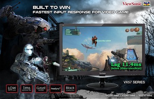 ViewSonic ra mắt màn hình độ trễ thấp VX57 chuyên game