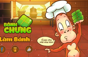 Làm Bánh Chưng Tết - Game Việt thích hợp trong dịp Tết Bính Thân