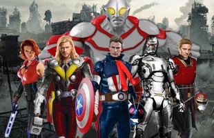 Avengers kết hợp "siêu nhân Nhật Bản" là anh hùng chất nhất hành tinh