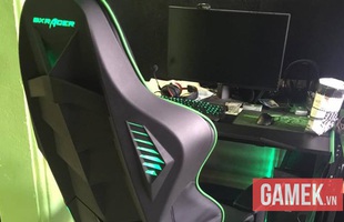 Ghế chơi game trang bị đèn LED cực khủng về Việt Nam, ngồi vào sẽ đẹp trai
