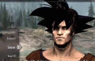 Hóa ra Songoku trong Skyrim trông 'bệnh' thế này đây