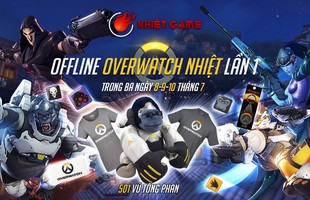 Sự kiện Overwatch đầu tiên được Blizzard tài trợ tại Hà Nội, game thủ may mắn sẽ nhận được game free