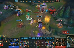 LCS châu Âu mùa xuân 2016 (Tuần9/Ngày1): ROCCAT gây bất ngờ, G2 Esports củng cố ngôi đầu bảng