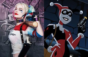 So sánh diện mạo các ác nhân ở "Suicide Squad" với phim hoạt hình