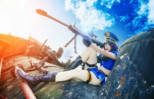 Cùng ngắm cosplay Caitlyn Sĩ Quan trong Liên Minh Huyền Thoại