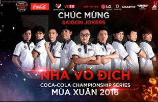 Vượt qua GFL trong trận chung kết siêu nghẹt thở, SAJ chính thức đăng quang CCCS mùa xuân 2016