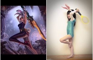 Độc đáo với bộ ảnh cosplay Liên Minh Huyền Thoại của bé gái 10 tuổi
