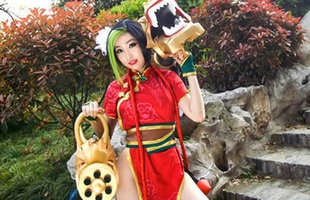 Cùng ngắm cosplay Jinx Pháo Hoa cực xinh và gợi cảm