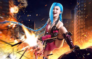 Cosplay Jinx cực "bá đạo" trong Liên Minh Huyền Thoại