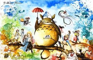 Tặng độc giả 149 bức tranh nghệ thuật về thế giới anime của Studio Ghibli