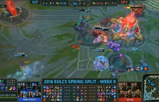 LCS châu Âu mùa xuân 2016 (Tuần9/Ngày2): H2K trên cơ hoàn toàn, Vitality cả trận không bị hạ gục