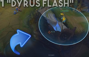 Liên Minh Huyền Thoại: 3 mẹo thoát gank ở đường trên với góc Tốc Biến siêu khó