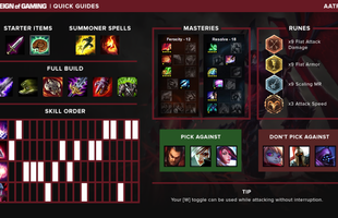 Những điều cơ bản cần biết về các vị tướng khi chơi Liên Minh Huyền Thoại (Phần 1)