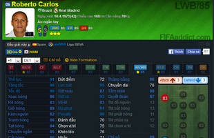 Roberto Carlos: Chân sút siêu hạng của mùa U6 trong FIFA Online 3