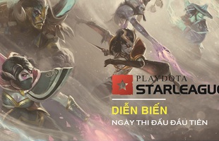 Diễn biến ngày đầu Playdota Star League - Giải DOTA 2 Việt đầu tiên được chiếu trên TV