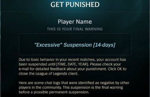 Liên Minh Huyền Thoại: Đã đến ngày trẻ trâu tuyệt chủng với hệ thống tố cáo hoàn toàn mới